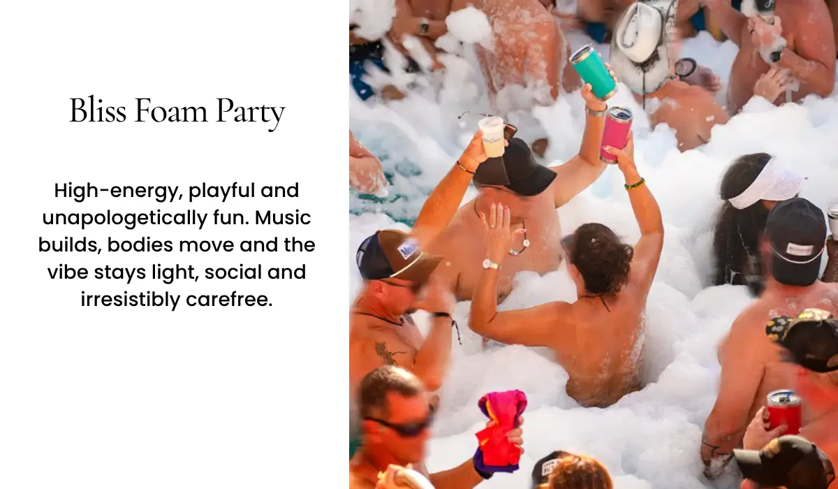 Bliss Foam Party